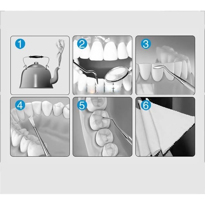 EBTOOLS outils de dentiste 200 pièces pochette de stérilisation  auto-scellante dentaire Triple thermoscellage empêcher les - Cdiscount Au  quotidien