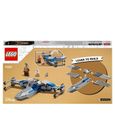 LEGO® Star Wars 75297 X-Wing de la Résistance, Jouet de Construction, Minifigurine Droïde-4