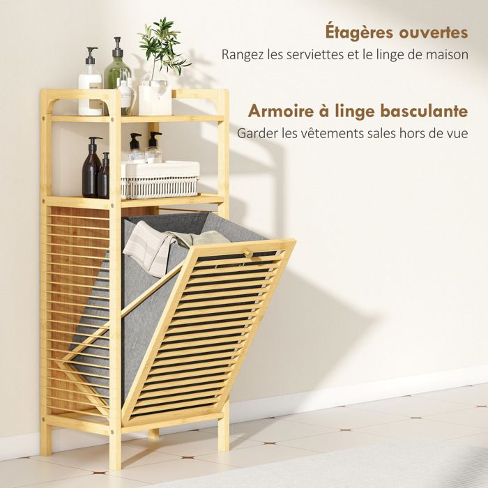 meuble-de-rangement-linge-homcom-avec-tag-re-panier-linge