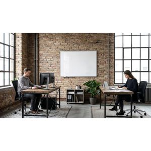 Tableau Blanc Magnétique Pliable VidaXL 180x80 Cm - 3 Panneaux Aluminium Pour Bureau Et Maison