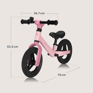 Draisienne FIX BALANCE 12 Pouces – Vélo D'apprentissage Sans Pédale – 18 Mois+