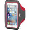 Brassard Universel pour Smartphone 'Fit Band', Brassard Telephone Sport, Course a Pied, Taille XL, Rouge-0