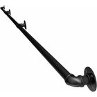 ZULBCEO Rampe de sécurité pour escaliers, kit de support pour rampe d'escalier intérieur et extérieur, garde-corps, poignée d'escalier, ram