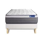 ACTISOM Ensemble matelas ACTILATEX PLUS 120x200 Latex+Mémoire de forme Maxi épaisseur 7zones de confort + so