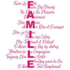 Sticker Citation Mesostiche Et Acrostiche Famille 40x35 Cm Fuchsia Tex053 Achat Vente Stickers Soldes Sur Cdiscount Des Le Janvier Cdiscount