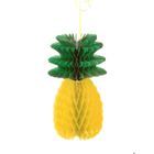 PARTY PRO Décoration ananas alvéolé 30 cm - Jaune