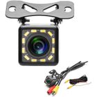 CLOUDSEMI Caméras de recul pour Voiture Caméra De recul étanche pour Voiture 12 LED CaméRa De Recul De Vision Nocturne 170 Degrés Grand Angle