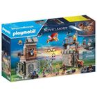 Tournoi Mur Pour Playmobil Chevalier - Barrière En Bois 32 Cm, 4 Pièces, Occasion