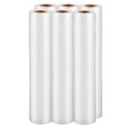 YOLISTAR Lot de 6 Packs de Sac Sous Vide Alimentaire, Rouleau de 28cm x 300cm-Idéal pour la Congélation, la Cuisson et le Stockage, Sans BPA