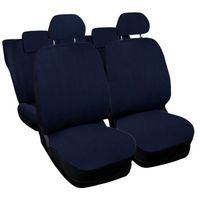 Lupex Shop Housses de siège auto compatibles pour Grande Punto 3p Blue Foncè