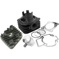Kit cylindre 50cc incl.tête pour GILERA Storm 50cc, Typhoon, X, PIAGGIO Diesis, Fly, Free, Liberty, New TPH
