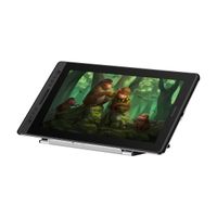 HUION Kamvas Pro 16 Tablette Graphique avec Ecran HD 15,6 Pouces Moniteur Fonction d'inclinaison Stylet sans Batterie avec Stylet Pa