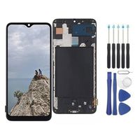 Écran lcd Samsung Galaxy A70 SM-A705F SM-A705FN + vitre tactile lcd NOIR Taille 6.7 Châssis+ Kit outils