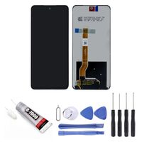 Ecran complet pour Oneplus 8 6.55 noir IN2013, IN2017, IN2010, IN2019 vitre tactile écran LCD - VISIODIRECT