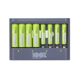 Chargeur de Piles AA / AAA avec 4 Piles AA Rechargeables 4800mAh LinQ  ZN-422-A5