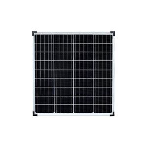 KIT PHOTOVOLTAIQUE Enjoy solar Mono 80 W 12V Panneau solaire monocristallin Panneau solaire photovoltaïque idéal pour camping-car, abri de.[G83]