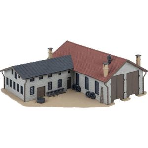 Busch 1050 - Aérodrome pour planeurs - Echelle 1:87 (HO) - Comparer avec