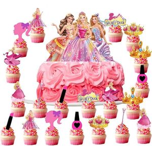 Décoration de gâteau Reine des neiges, décoration de gâteau de princesses,  accessoires de décoration de gâteau d'anniversaire [1780] - Cdiscount Maison