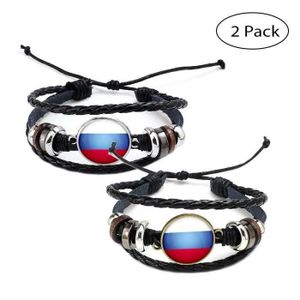 Coupe du Monde de Football Bracelet Motif 2018 Les Fans de Football Bracelet Accessoires de Fans de Foot Football Coque en Silicone Bracelet Pom-Pom Girl Fournitures