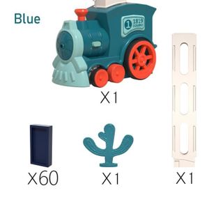 ACCESSOIRES HOVERBOARD couleur BLEU (60PCS) Train électrique dominos pour