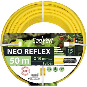 TUYAU - BUSE - TÊTE Tuyau d'arrosage Néo Reflex Cap Vert - Diamètre 19