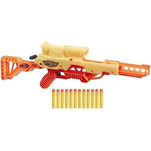 PISTOLET BILLE MOUSSE NERF - Alpha Strike - Blaster Wolf LR -1 avec vise