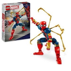 ASSEMBLAGE CONSTRUCTION LEGO® Marvel 76298 Figurine d’Iron Spider-Man à Co