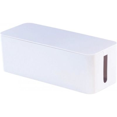 Grande boîte cache-multiprise - Blanc - Achat/Vente OEM 573423