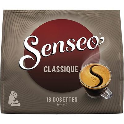 SENSEO Dosettes de café expresso classique intensité 7 36 dosettes 250g pas  cher 
