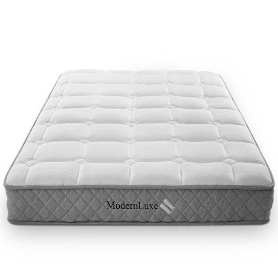 Matelas Orthopédique En Mousse Froide Alanpur Q XXL Soft - 9 Zones, Fermeté H2, Idéal Allergiques