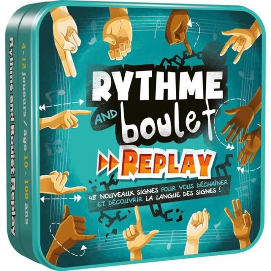 Jeux de société famille - Jeu de société - Rythme and Boulet : Replay