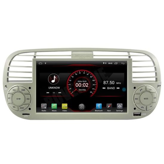 RoverOne Autoradio Fiat 500X 2014-2020 - Android CarPlay Écran Tactile GPS
