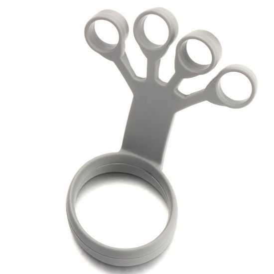 Lot De 2 Anneaux-liseurs En Silicone Pour Pouce | Tailles S (20mm) Et M (22mm), Gris - Marque-page Et Support Mains Libres Pour Livres - 3