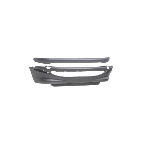 Grille De Pare-choc Avant Centrale Pour Peugeot 206 (1998-2003) - Référence OEM 7414V2, Sauf Version Sport - 9
