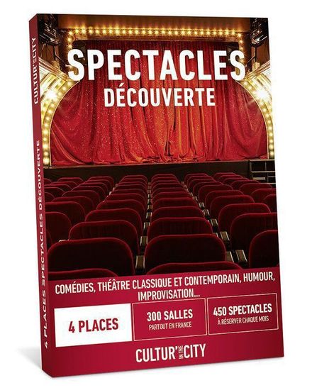Coffret Cadeau Cultur’In The City – 6 Entrées Musées Et Monuments – Découverte En Famille Ou Entre Amis – Validité 3 Ans