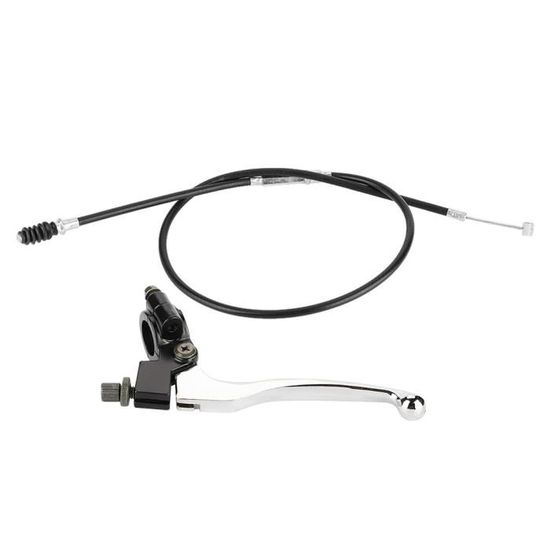 Câble D'embrayage Réglable 980 Mm Pour Moto Tout-terrain 110-250 Cc - Universel, Noir, Noyau Acier Inox