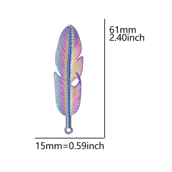 20 Pcs Charmes Animaux Marins En Alliage - Pendentifs Arc-en-Ciel Pour Fabrication De Bijoux DIY
