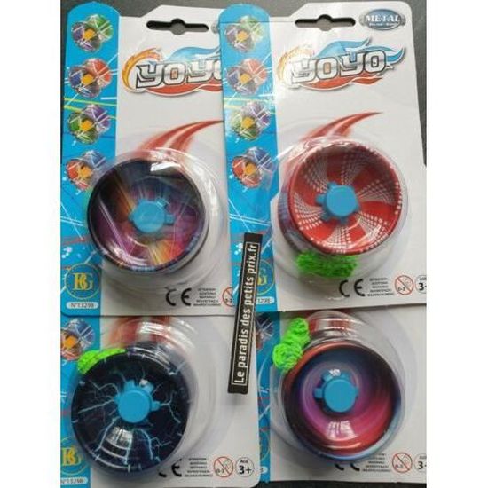 Yoyo Enfant,XinYouer 10PCS YoYo Lumineux LED Jouet JoJo Pour Débutants