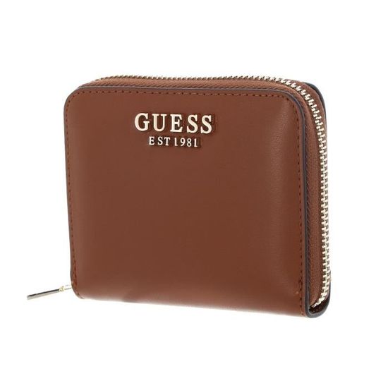 GUESS Geldbörse Giully SLG Small Zip Around Wallet Burgundy