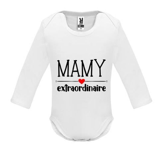 YONACREA - Body Bébé Manches Longues 100% Coton - Fabriqué Au Portugal - Tailles 3 à 18 Mois