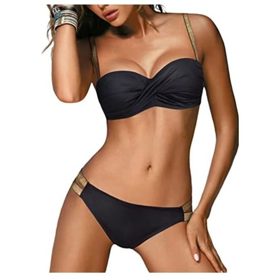 Maillot De Bain Push-up Coloquin - Soutien Rembourré Pour Une Silhouette Canon