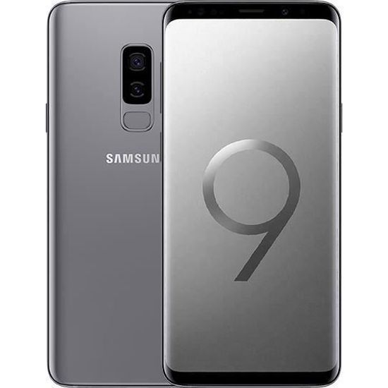 SAMSUNG Galaxy S9+ 64 go Gris titane - Double sim - Reconditionné - Excellent état