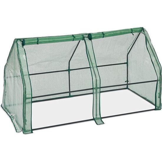 Votre serre de jardin tunnel 1 porte 4,50m chez Jardin et Saisons