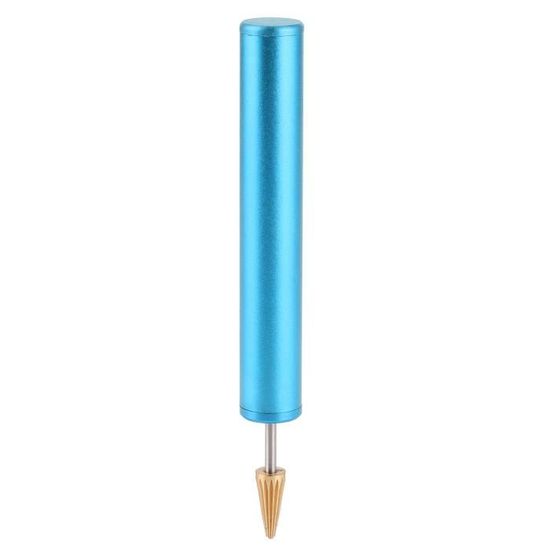 Stylo Teinture Bord Cuir EMSea - Outil DIY Pour Teindre Les Bords Du Cuir - Bleu, 130 Mm