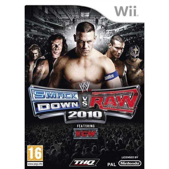 Thq Wwe Smackdown Vs Raw 2010 / Jeu Console Nintendo W