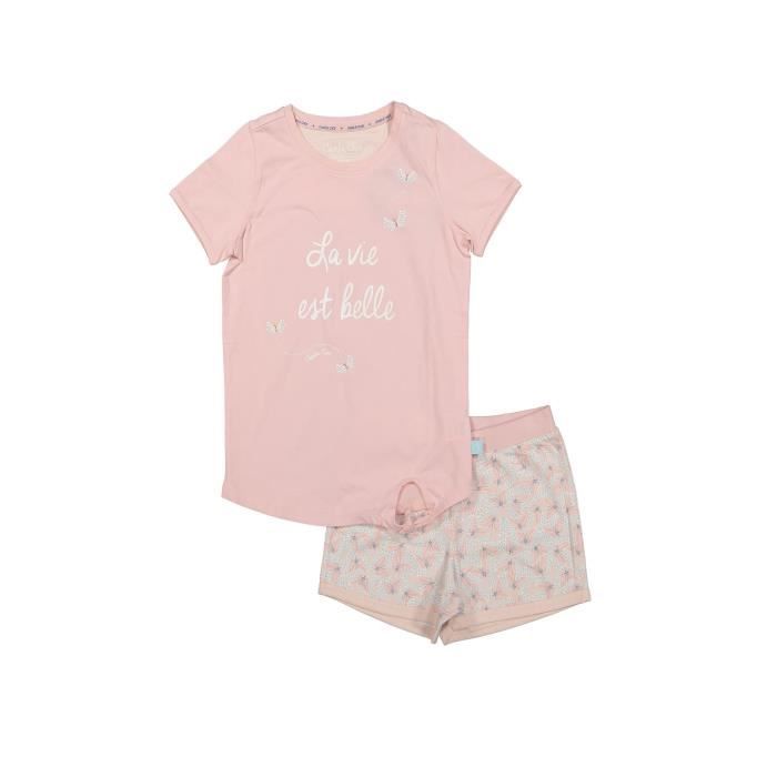 Charlie Choe Ensemble Pyjama T Shirt Et Short Rose Imprime Bebe Fille Rose Cdiscount Pret A Porter Charlie Choe Ensemble Pyjama T Shirt Et Short Rose Imprime Bebe Fille Rose Cdiscount Pret A Porter