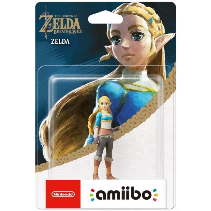 Figurine Amiibo - Zelda (Breath of the Wild) • Collection The Legend of Zelda