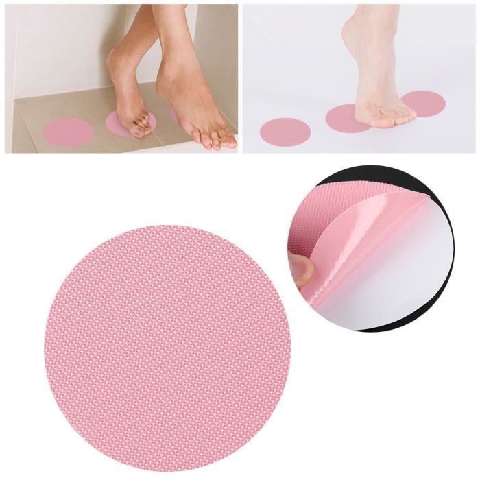 24 Autocollants Antidérapants Baignoire Enfants - Motifs Poissons Avec Grattoir Silicone - Sécurité Douche