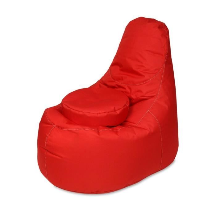 Pouf poire fauteuil canapé confortable, mobilier salon chambre, repos relax
