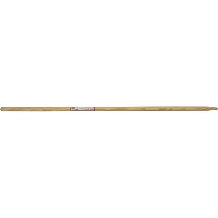 Manche en bois dur poncé de râteau